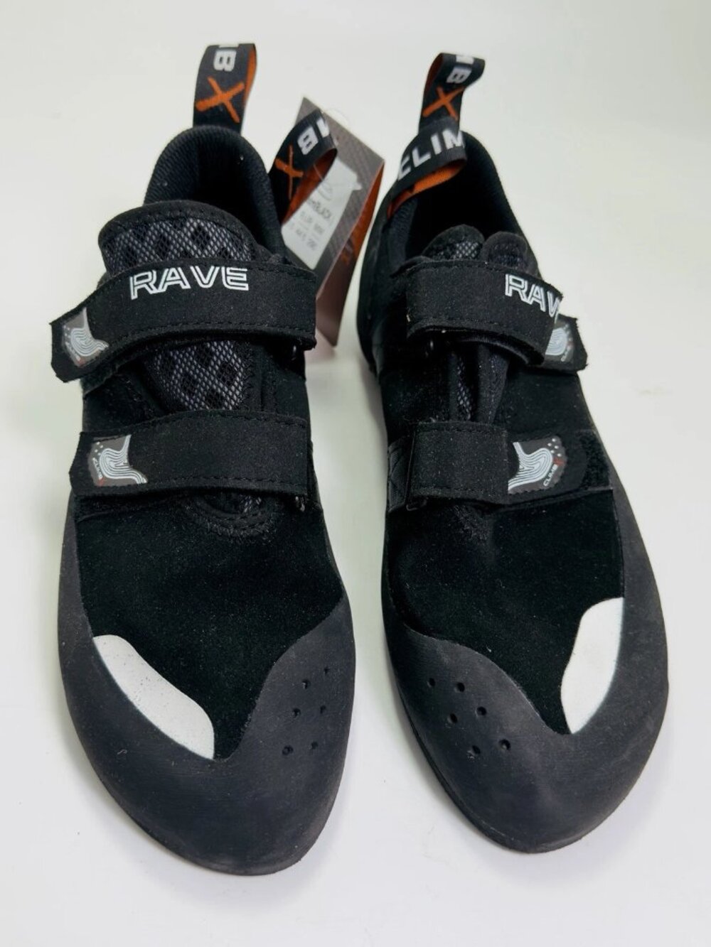 Climb X Rave Black Phantom Climbing Shoes Men’s 11 Women’s 12 New